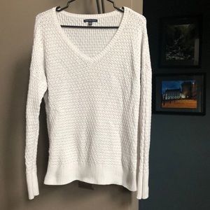 Cream American Eagle Sweater